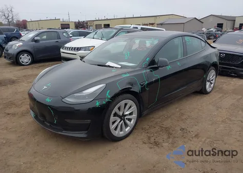 2023 Tesla Model 3 Long Range Dual Motor All-Wheel Drive z USA, uszkodzony, nr VIN 5YJ3E1EBXPF415160